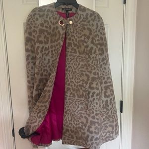 Animal Print cape/coat